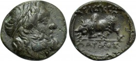 LYDIA. Tralles (as Seleukeia). Ae (3rd century BC). Charinos, magistrate.