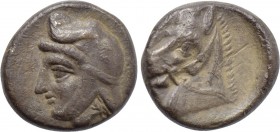LYDIA. Autophradates (Satrap, 392-388 and 380-355 BC). AR Diobol.