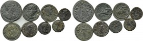 8 Coins of Hyrkaneis and Gordus Julia.