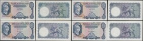 Five Pounds O'Brien Lion & Key (4) average VF to about EF comprising B277 Shaded Symbol variety LAST series prefix serial number E13 240808. Along wit...