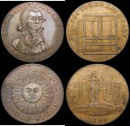 Halfpennies 18th Century (2) Essex - Colchester 1794 Obverse: A view of the Castle/Reverse: Loom, SUCCESS TO THE BAY TRADE, DH9, NEF and scarce, Oxfor...