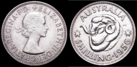 Australia Shilling 1956 KM#59 UNC