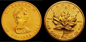 Canada Gold Ten Dollars 1989 KM#136 Lustrous UNC still sealed in the vinyl envelope