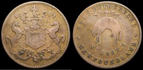 Canada Newfoundland - St. Johns undated issue Rutherford Brothers, Breton 952a, Fine, Rare