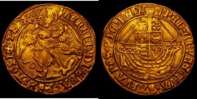 Angel Henry VII S.2187 mintmark Pheon, 4.99 grammes, VF gilded