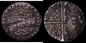 Groat Henry VI (Restored) London Mint S.2082, North 1617, 2.82 grammes mintmark Restoration Cross, a small scuff on the obverse, Good Fine with a ligh...