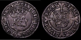 Groat Henry VII Profile Issue - Tentative issue, Double band to crown, S.2254, North 1743 mintmark Cross Crosslet, 2.97 grammes GVF/NEF a bold and att...