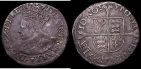 Groat Philip and Mary S.2508, North 1973 mintmark Lis, 1.93 grammes, Good Fine with some surface marks