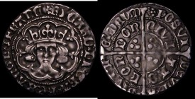 Groat Richard III RICARD legend, S.2157, North 1679, mintmark Sun and Rose 2, 2.93 grammes Nearer VF than Fine, some old thin scratches on the obverse...