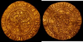 Quarter Noble Edward III Treaty Period S.1511 mintmark Cross Potent, 1.67 grammes, Good Fine or better