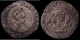 Shilling Edward VI Second issue, in debased silver, 1549 Southwark Mint, mintmark Y, Bust 5, S.2466B, 5.07 grammes, Near Fine/Fine with some old scrat...