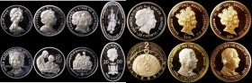 Isle of Man (3) Crowns (3) 1980 Queen Mother 80th Birthday Silver Proof, 2006 Queen Elizabeth II 80th Birthday Silver Proof, 2007 Queen Elizabeth II a...