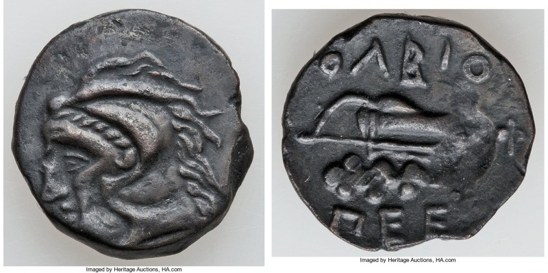 SCYTHIA. Olbia. Ca. 230-220 BC. AE (22mm, 7.50 gm, 12h). Choice VF, flan flaw. H...