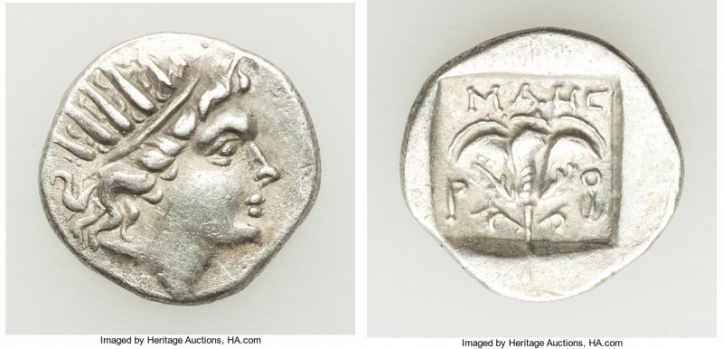 CARIAN ISLANDS. Rhodes. Ca. 88-84 BC. AR drachm (15mm, 2.01 gm, 12h). Choice VF....