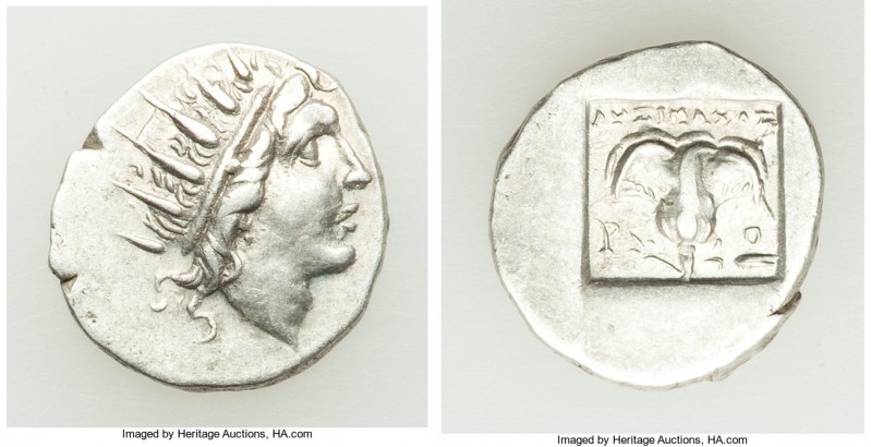 CARIAN ISLANDS. Rhodes. Ca. 88-84 BC. AR drachm (16mm, 2.42 gm, 11h). Choice VF....