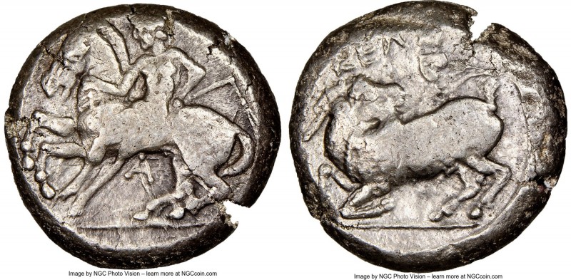 CILICIA. Celenderis. Ca. 425-350 BC. AR stater (19mm, 7h). NGC VF. Persic standa...