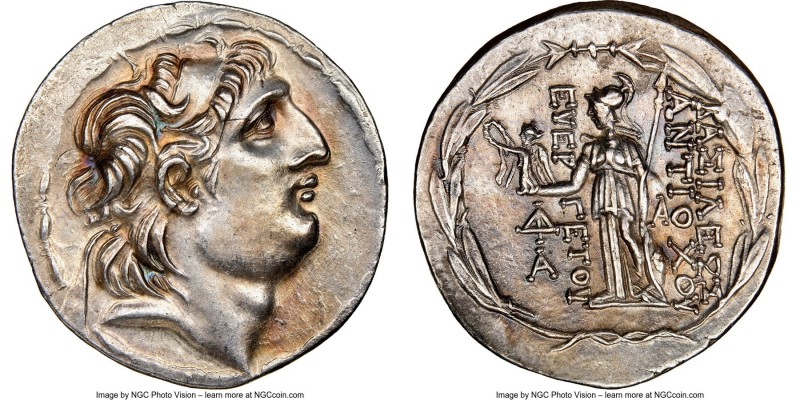 SELEUCID KINGDOM. Antiochus VII Euergetes (Sidetes) (138-129 BC). AR tetradrachm...