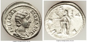 ANCIENT LOTS. Roman Imperial. AD 3rd century. Lot of two (2) AR denarii. Choice VF. Includes: Julia Mamaea // Gordian III. Total two (2) coins in lot....