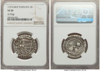 Philip II Cob 2 Reales ND (1574-1586) P-B VF20 NGC, Potosi mint, Cal-Type 337. 6.50gm. 

HID09801242017

© 2020 Heritage Auctions | All Rights Res...