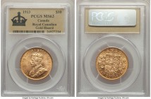 George V gold 10 Dollars 1913 MS63 PCGS, Ottawa mint, KM27. AGW 0.4837 oz. Ex. Royal Canadian Gold Hoard

HID09801242017

© 2020 Heritage Auctions...