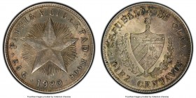 Republic 10 Centavos 1920 MS63 PCGS, KM-A12. 

HID09801242017

© 2020 Heritage Auctions | All Rights Reserved