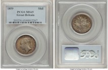 Victoria Shilling 1859 MS65 PCGS, KM734.1, S-3904. 

HID09801242017

© 2020 Heritage Auctions | All Rights Reserved