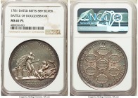 "Battle of Doggersbank" silver Medal 1781-Dated MS61 Prooflike NGC, Betts-589. 45mm. Ex. Dresden Collection

HID09801242017

© 2020 Heritage Aucti...