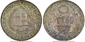 Republic silver "Constitution Proclamation" Medal 1826 MS63 NGC, Fonrobert-9018. 34mm. Ex. Dresden Collection 

HID09801242017

© 2020 Heritage Au...