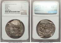 Philip IV Cob 8 Reales ND (1622-1665) S-R VF25 NGC, Seville mint, KM39.6, Cal-Type 127. 24.32gm. 

HID09801242017

© 2020 Heritage Auctions | All ...
