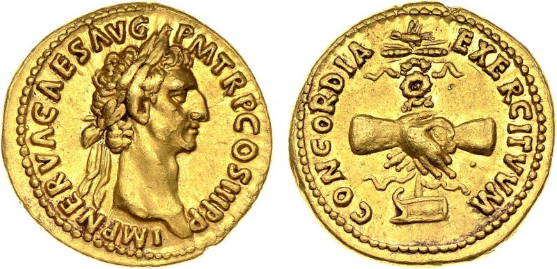 The Roman Empire. Nerva. Aureus. c. 97 A.D. AV, 7,54g. Римская Империя. Императо...