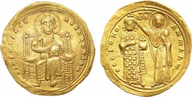 Byzantine Empire. Emperor Romanos III Argyros. Histamenon Nomisma 1028-1034 AD, AV, 4,31g. Византийская империя. Император Роман III Аргир. Гистаменон...