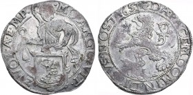 Netherlands (Republic Of The United Provinces Of The Netherlands). Zwolle, Lewendaalder 1653, Silver, 26,11g. Нидерланды (Республика Соединённых Прови...