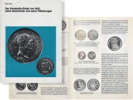 Willy Fuchs. Der Konstantin-Rubel von 1825, seine Geschichte und seine Faelschungen. (Вилли Фукс. "Константиновский" рубль 1825 года, его история и ег...