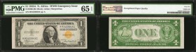 Fr. 2306. 1935A $1 North Africa Emergency Note. PMG Gem Uncirculated 65 EPQ.
An appealing Gem example of this WWI North Africa Emergency Issue note. ...