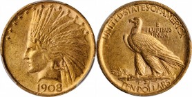 Lot of (2) 1908 Indian Eagles. MS-61 (PCGS).
Included are: No Motto; Motto.
Estimate: $2200.00