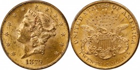 Lot of (3) 1879 Liberty Head Double Eagles. MS-61 (PCGS).
PCGS# 8988. NGC ID: 26B6.
Estimate: $6000.00