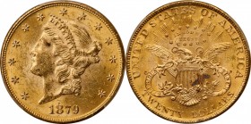 Lot of (3) 1879 Liberty Head Double Eagles. MS-61 (PCGS).
PCGS# 8988. NGC ID: 26B6.
Estimate: $6000.00