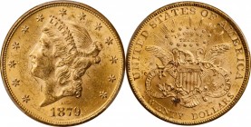 Lot of (4) 1879 Liberty Head Double Eagles. MS-61 (PCGS).
PCGS# 8988. NGC ID: 26B6.
Estimate: $8000.00