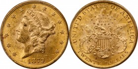 Lot of (3) 1879 Liberty Head Double Eagles. MS-60 (PCGS).
PCGS# 8988. NGC ID: 26B6.
Estimate: $5700.00