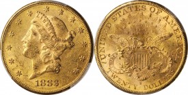 Lot of (4) 1883-S Liberty Head Double Eagles. MS-60 (PCGS).
PCGS# 9000. NGC ID: 26BJ.
Estimate: $7200.00