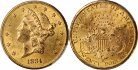 Lot of (5) 1884-S Liberty Head Double Eagles. MS-61 (PCGS).
PCGS# 9002. NGC ID: 26BL.
Estimate: $9000.00