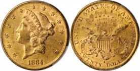 Lot of (3) 1884-S Liberty Head Double Eagles. MS-60 (PCGS).
PCGS# 9002. NGC ID: 26BL.
Estimate: $5400.00