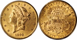 Lot of (2) Liberty Head Double Eagles. AU-58 (PCGS).
Included are: 1888-S; and 1890-S.
Estimate: $3600.00
