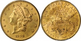 Lot of (3) Liberty Head Double Eagles. MS-60 (PCGS).
Included are: 1887-S; and (2) 1888.
Estimate: $5400.00