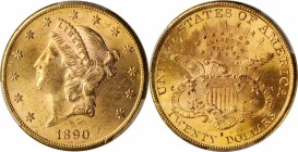 Lot of (3) Liberty Head Double Eagles. MS-61 (PCGS).
Included are: 1887-S; 1888-S; and 1890-S.
Estimate: $5400.00
