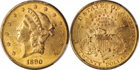 Lot of (3) Liberty Head Double Eagles. MS-61 (PCGS).
Included are: 1888-S; 1889-S; and 1890-S.
Estimate: $5400.00
