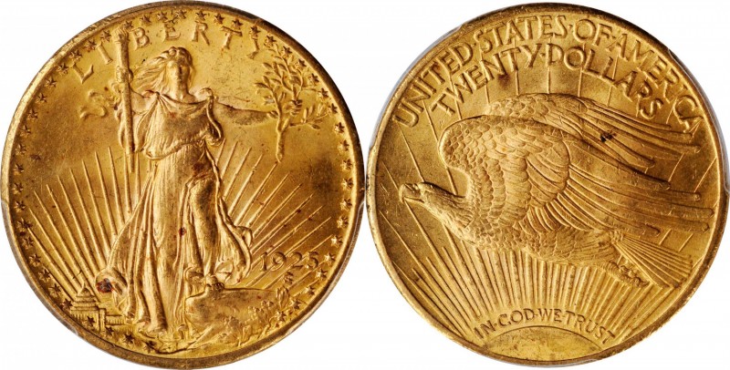 Lot of (2) Philadelphia Mint Saint-Gaudens Double Eagles. MS-65 (PCGS).
Include...