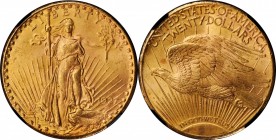 Lot of (2) 1927 Saint-Gaudens Double Eagles. MS-64 (NGC).
One example in a Retro Black Holder.
PCGS# 9186. NGC ID: 26GG.
Estimate: $3850.00