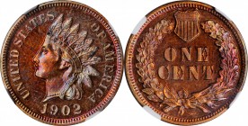 1902 Indian Cent. Proof-64 RB (NGC).
PCGS# 2394. NGC ID: 22AR.
Estimate: $275.00