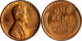 1941-S Lincoln Cent. MS-67 RD (PCGS). CAC.
PCGS# 2701. NGC ID: 22DY.
Estimate: $100.00